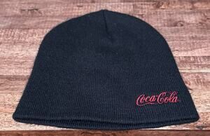 COCA COLA Black & Red Beanie One Size
